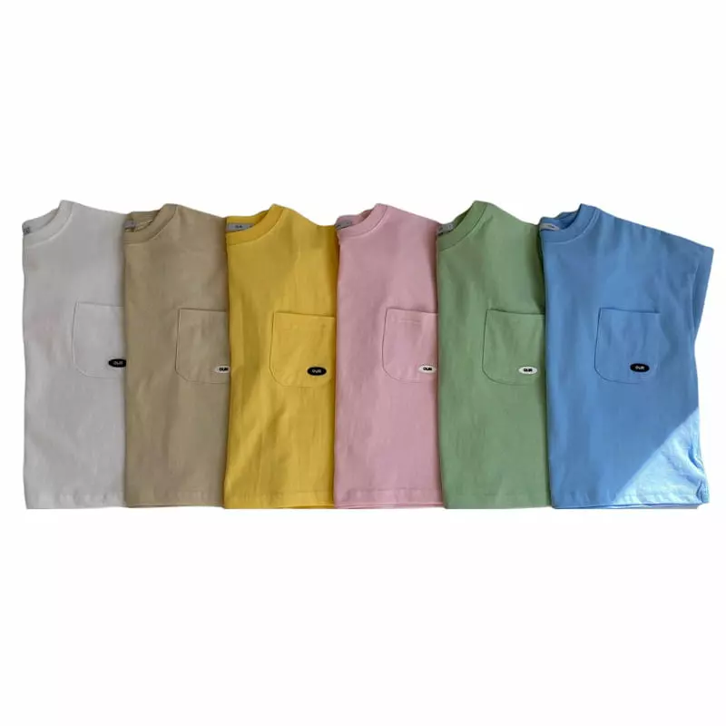 Our - Korean Children Fashion - #prettylittlegirls - Urban Pocket Tee - 2