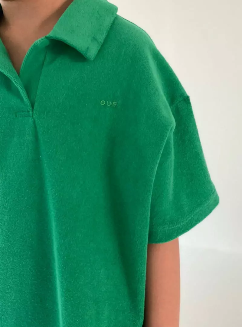 Our - Korean Children Fashion - #prettylittlegirls - Terry Collar Tee - 7
