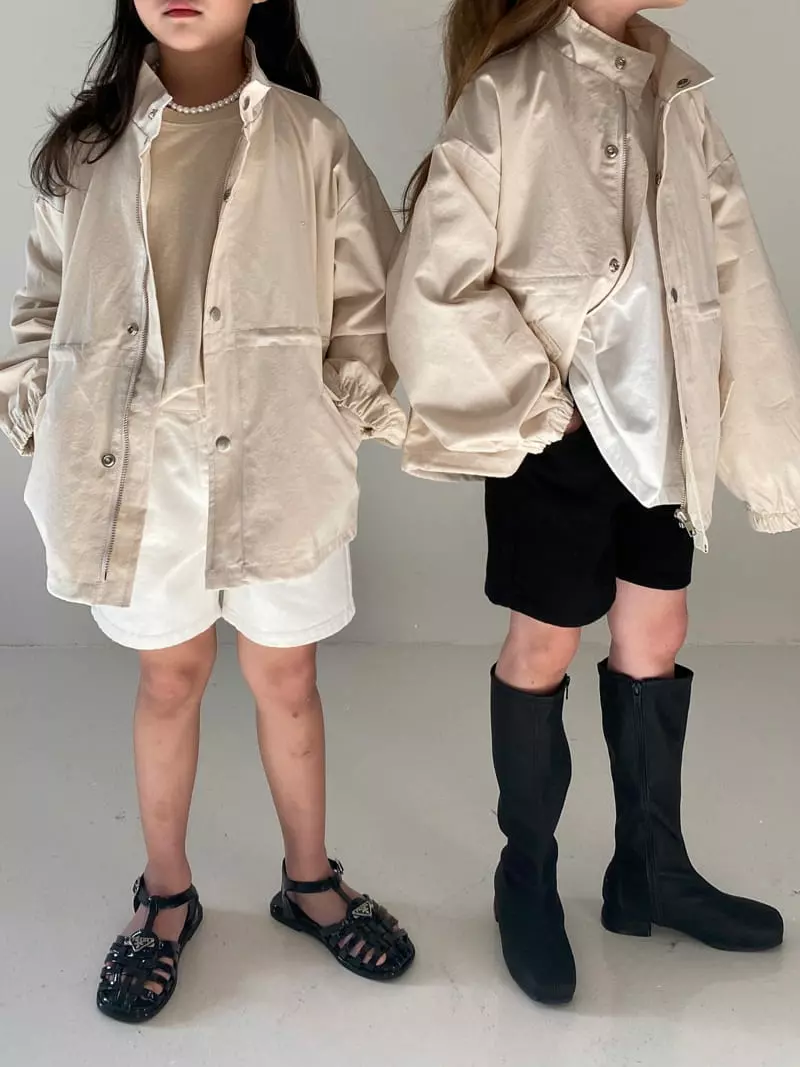 Our - Korean Children Fashion - #prettylittlegirls - Maybe Short Field Jacket - 6