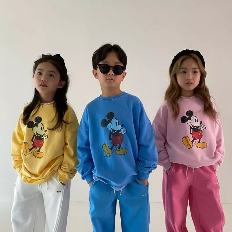 Our - Korean Children Fashion - #stylishchildhood - 22 Pigment Micket Sweatshirt with Mom - 6