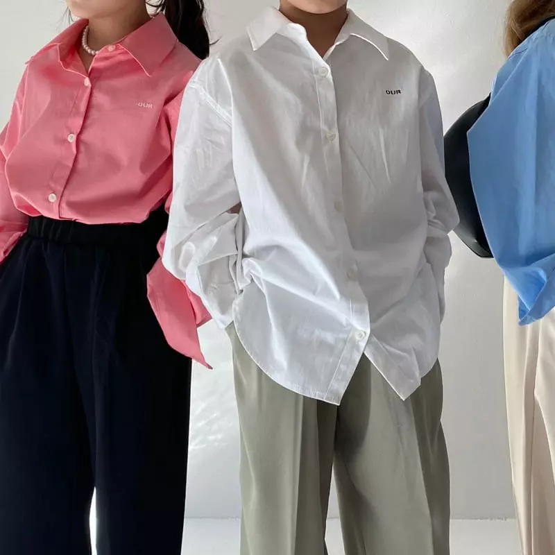Our - Korean Children Fashion - #toddlerclothing - Page Shirt - 4