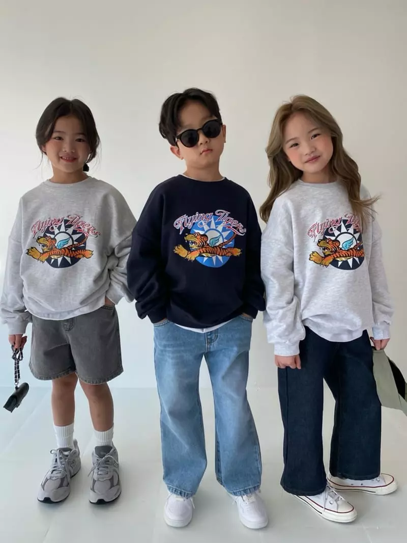Our - Korean Children Fashion - #stylishchildhood - Tiger Sweatshirt - 11
