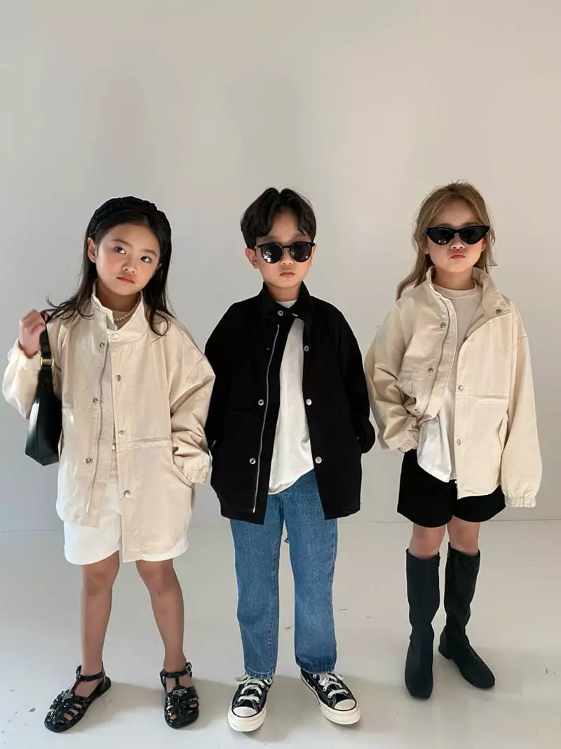 Our - Korean Children Fashion - #stylishchildhood - Maybe Short Field Jacket - 9