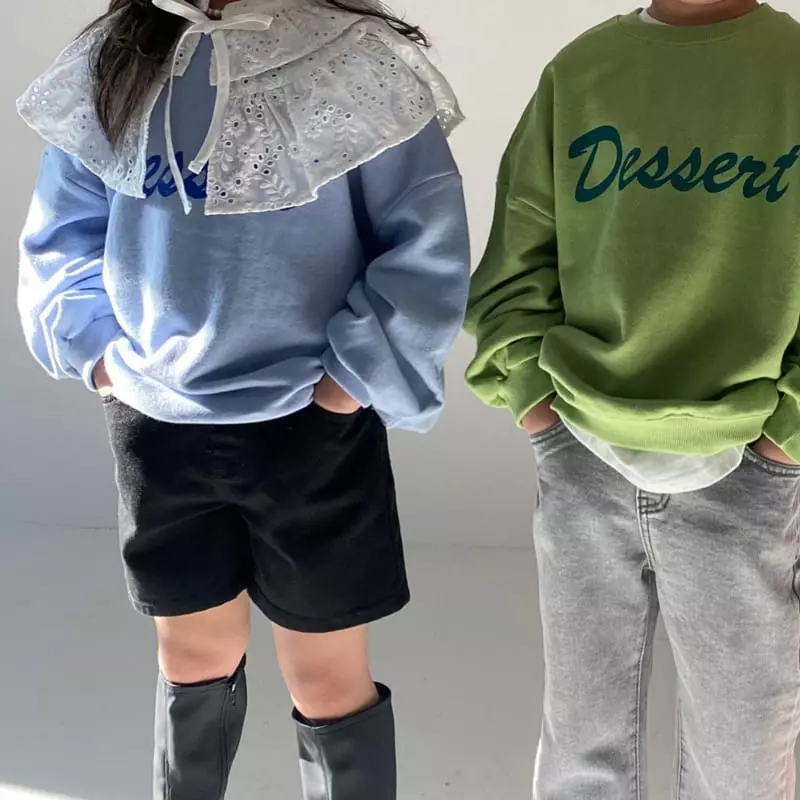Our - Korean Children Fashion - #todddlerfashion - Dessert Sweatshirt - 5