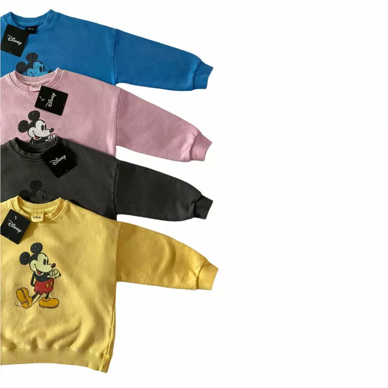 Our - Korean Children Fashion - #prettylittlegirls - 22 Pigment Micket Sweatshirt with Mom - 4
