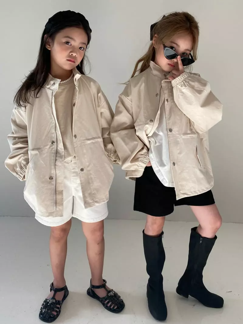 Our - Korean Children Fashion - #todddlerfashion - Maybe Short Field Jacket - 7