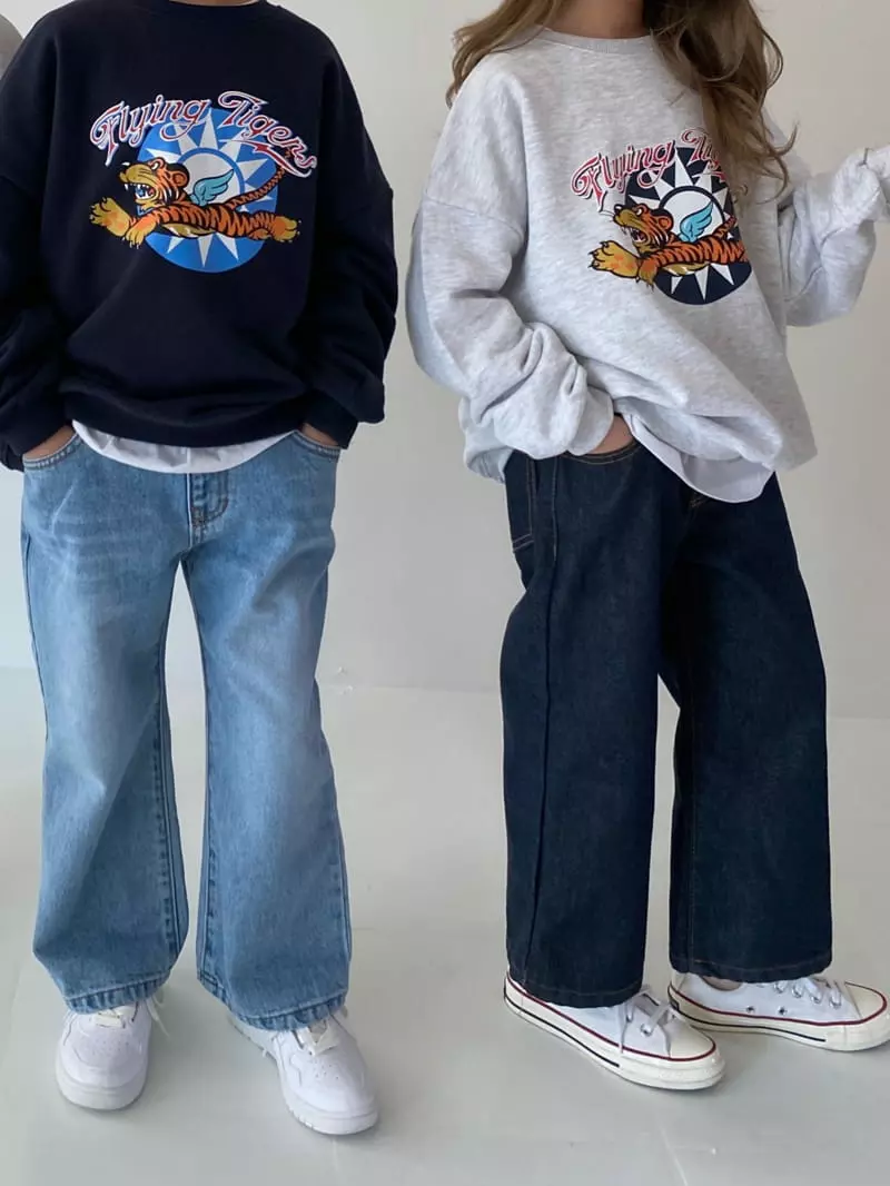 Our - Korean Children Fashion - #toddlerclothing - Tiger Sweatshirt - 10