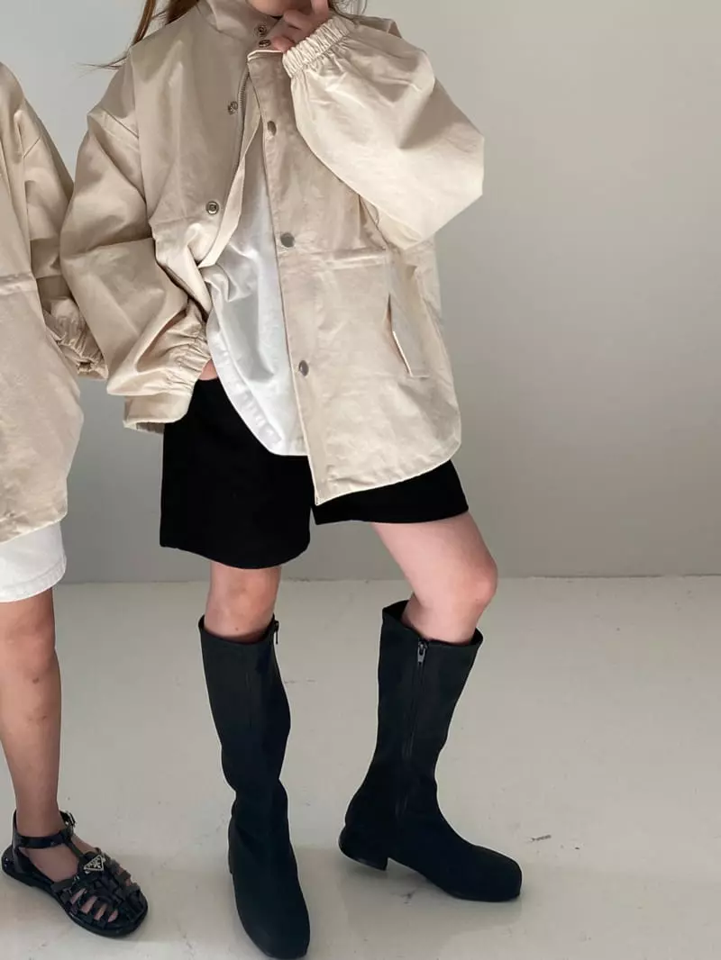 Our - Korean Children Fashion - #toddlerclothing - Maybe Short Field Jacket - 8