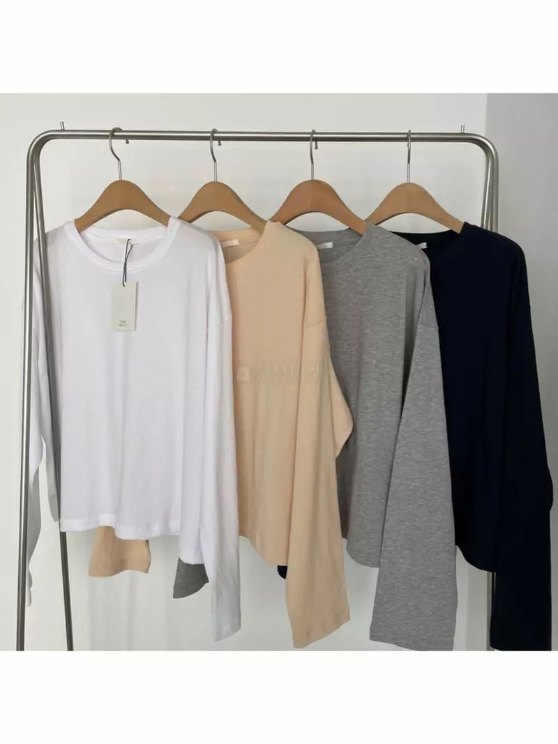 Our - Korean Women Fashion - #womensfashion - Over Single Tee - 4
