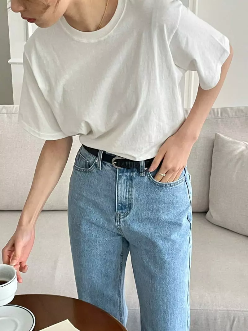 Our - Korean Women Fashion - #momslook - Light Tee - 2