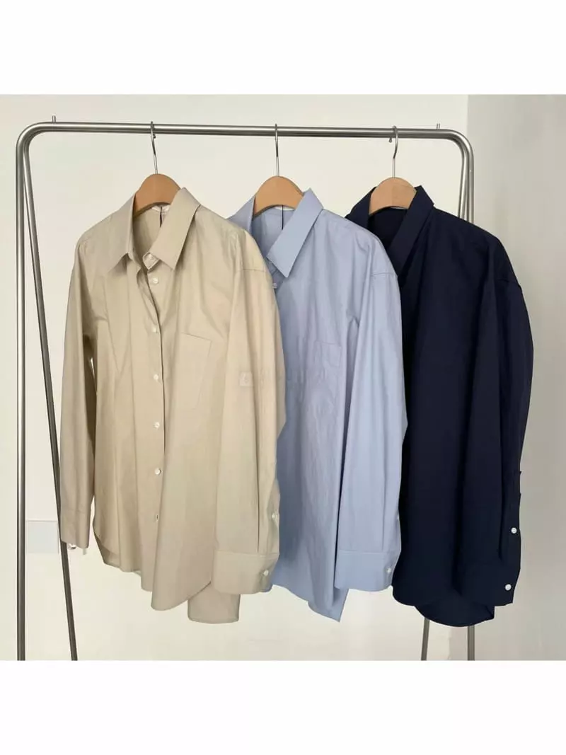 Our - Korean Women Fashion - #momslook - Litton Cotton Shirt - 3
