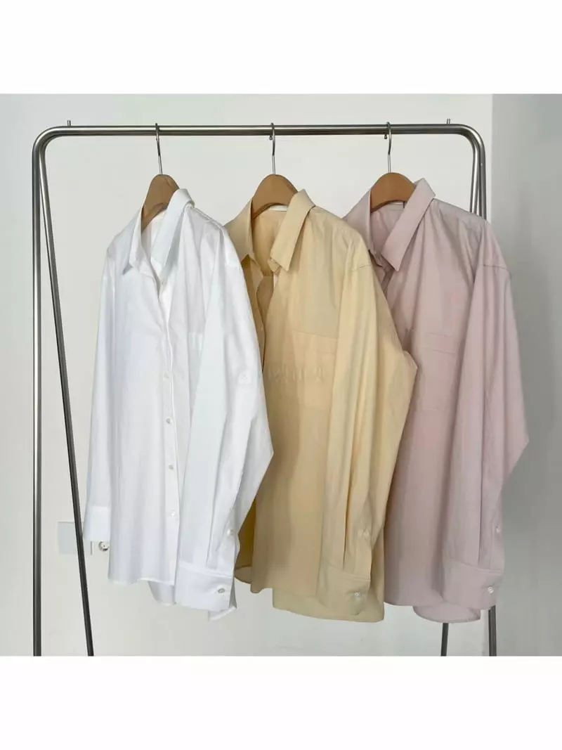 Our - Korean Women Fashion - #momslook - Litton Cotton Shirt - 4