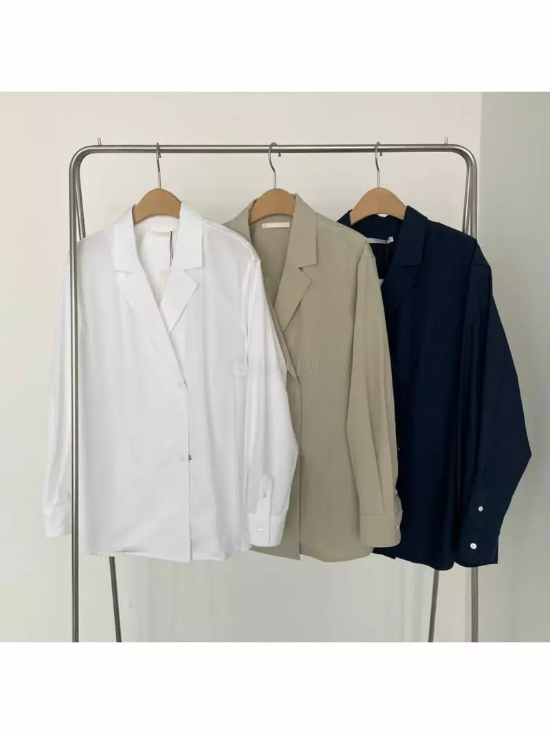 Our - Korean Women Fashion - #pursuepretty - Open Snap Shirt - 4