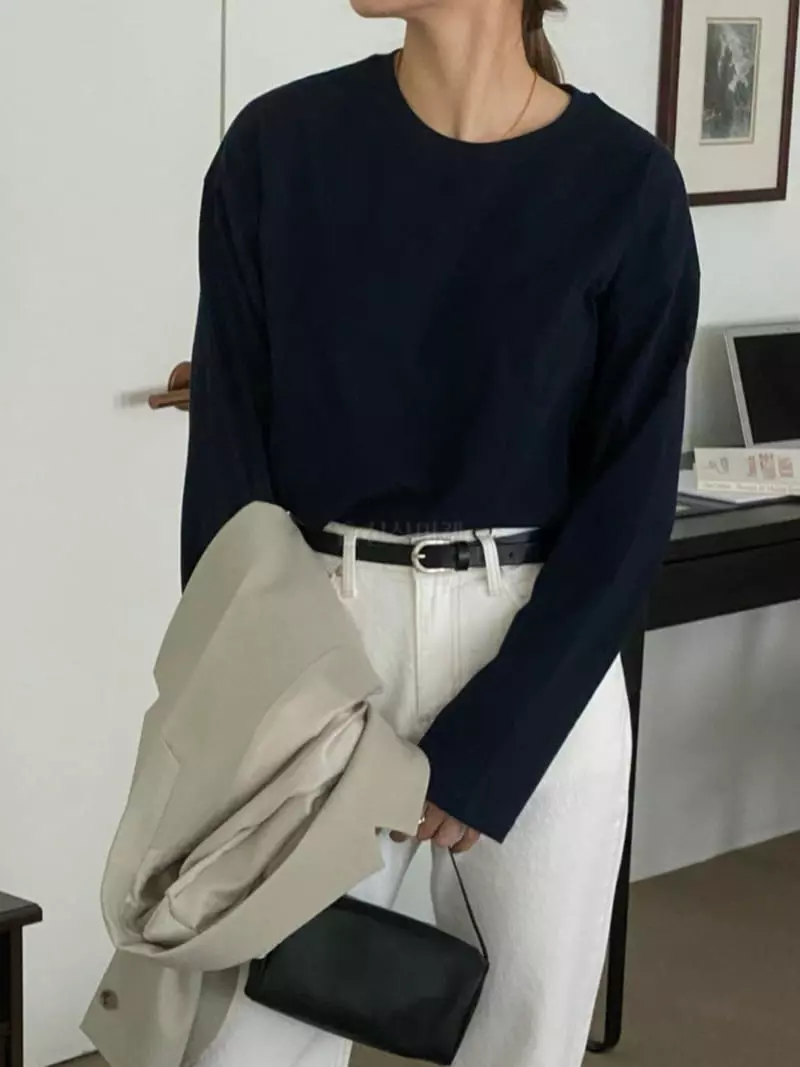 Our - Korean Women Fashion - #womensfashion - Over Single Tee - 3