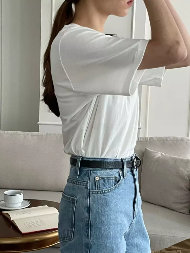 Our - Korean Women Fashion - #womensfashion - Light Tee - 3