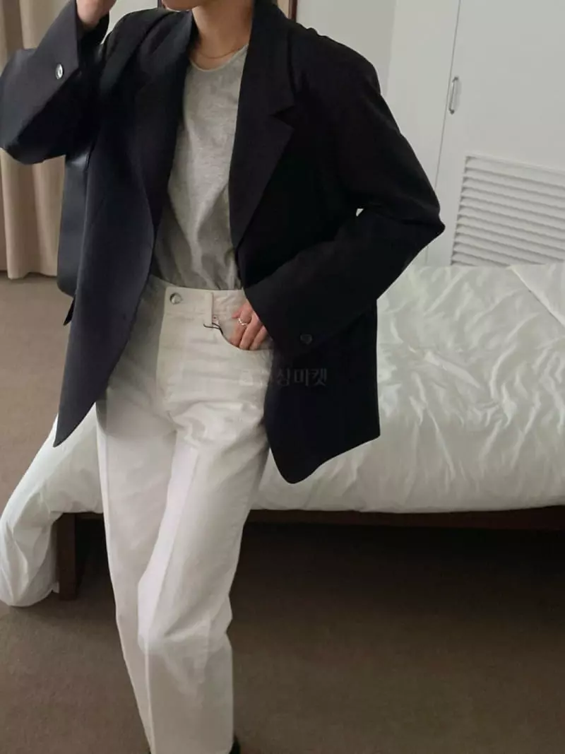 Our - Korean Women Fashion - #womensfashion - White Jeans - 3