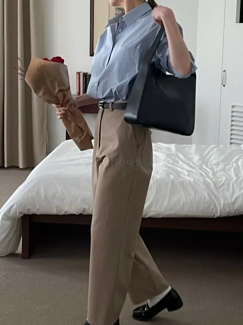Our - Korean Women Fashion - #womensfashion - Litton Cotton Shirt - 2