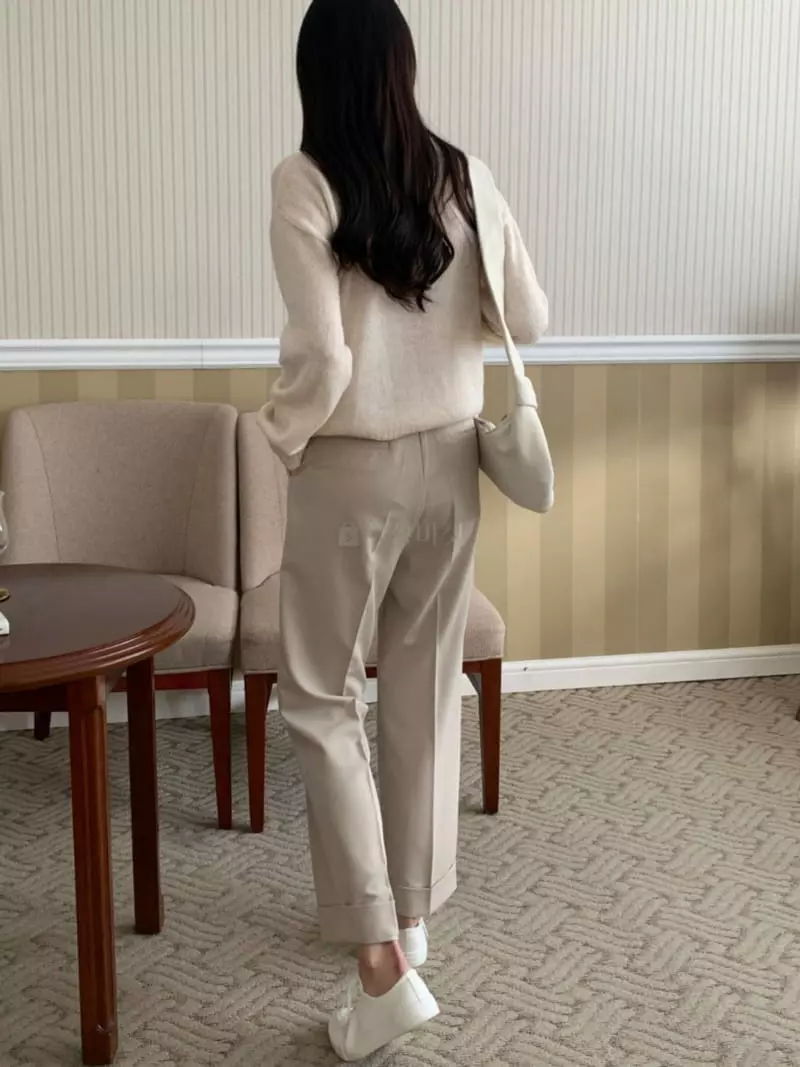 Outrene - Korean Women Fashion - #momslook - Cabra Pants - 2