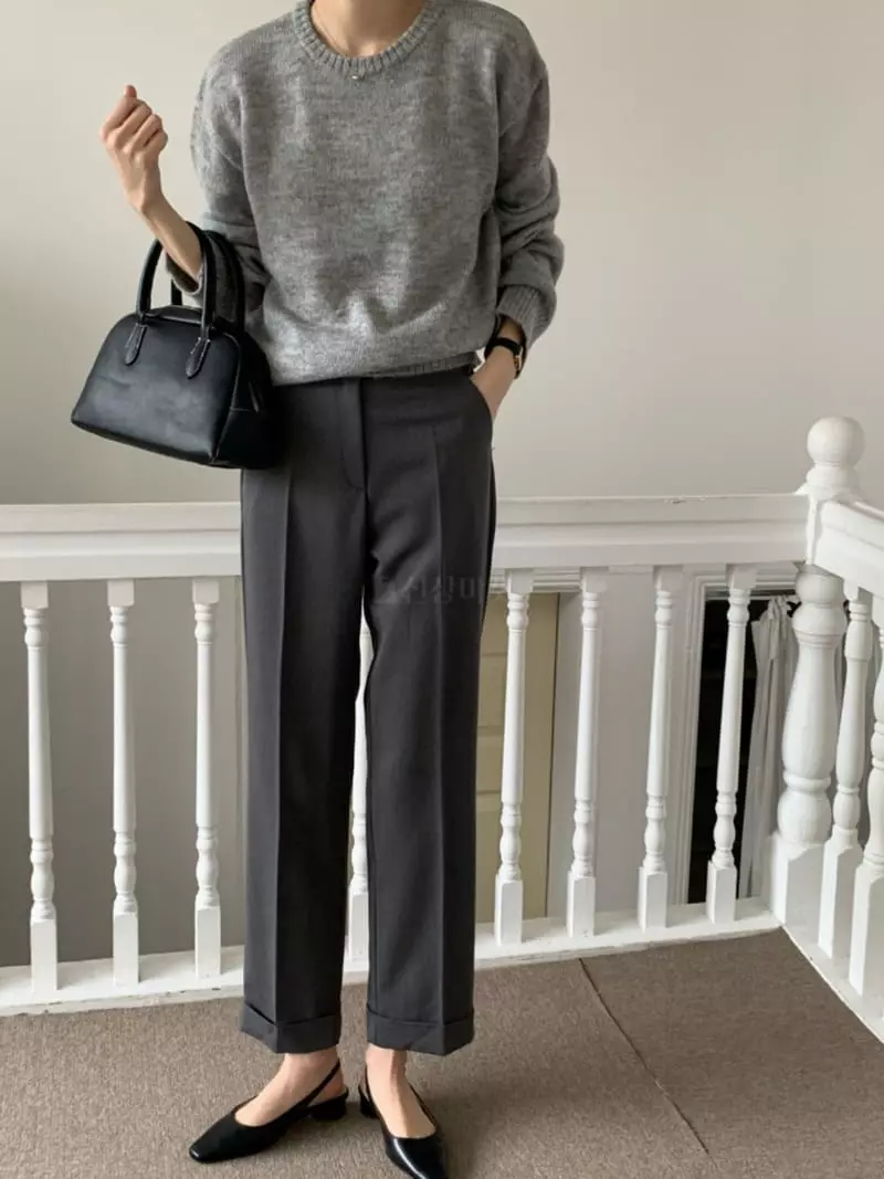 Outrene - Korean Women Fashion - #womensfashion - Cabra Pants - 4