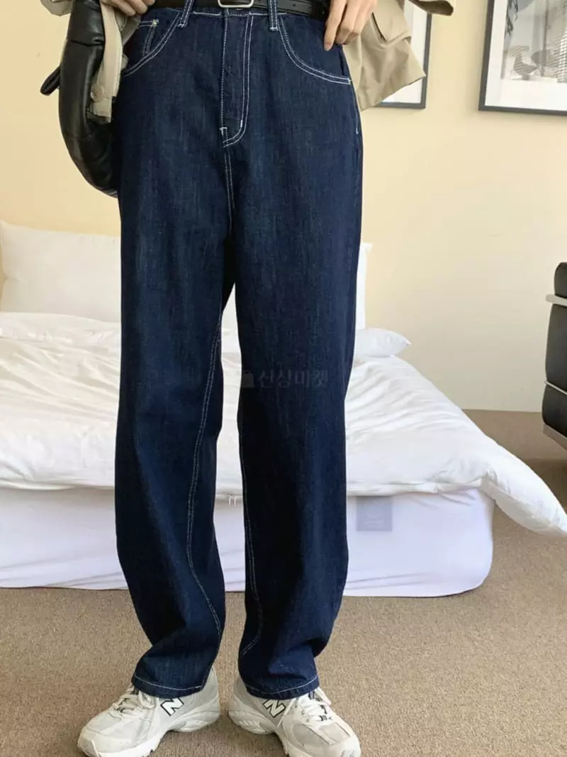 Outrene - Korean Women Fashion - #womensfashion - Button Pants - 4