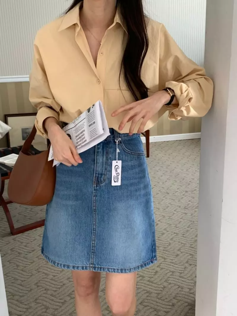 Outrene - Korean Women Fashion - #womensfashion - Spring Shirt - 4
