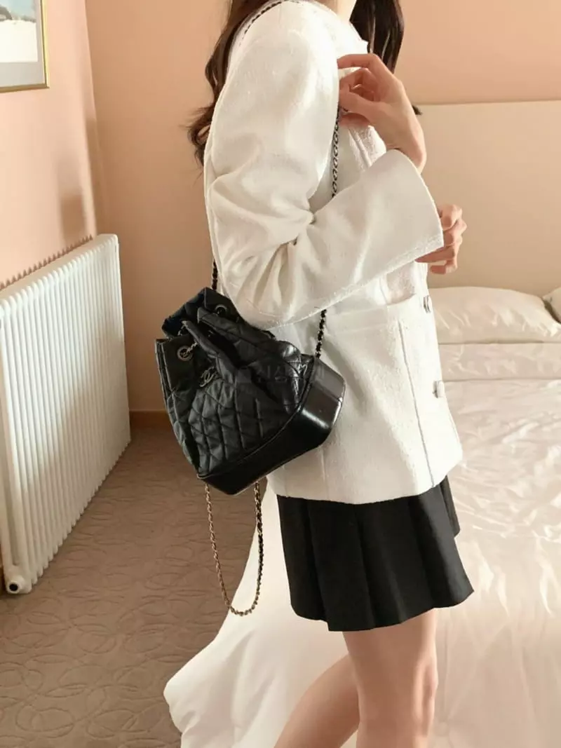 Outrene - Korean Women Fashion - #momslook - No Collar Tweed Jacket - 3