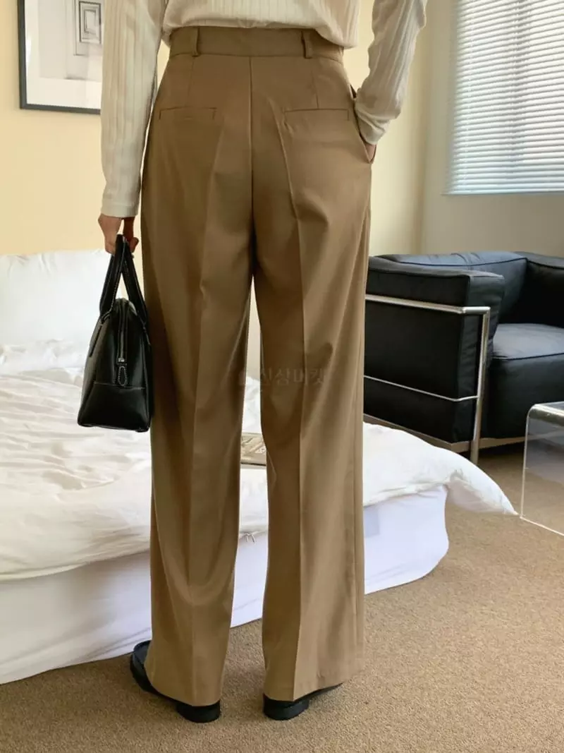 Outrene - Korean Women Fashion - #womensfashion - Celine Pants - 4