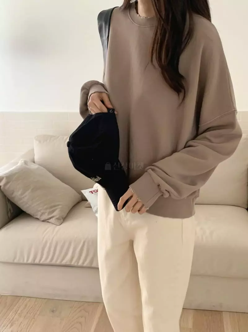 Outrene - Korean Women Fashion - #momslook - Vintage Sweatshirt - 3