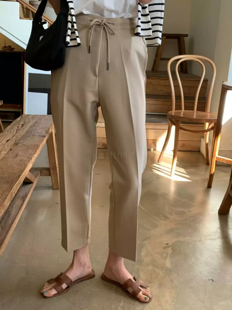 Outrene - Korean Women Fashion - #pursuepretty - Loae Baggy Pants