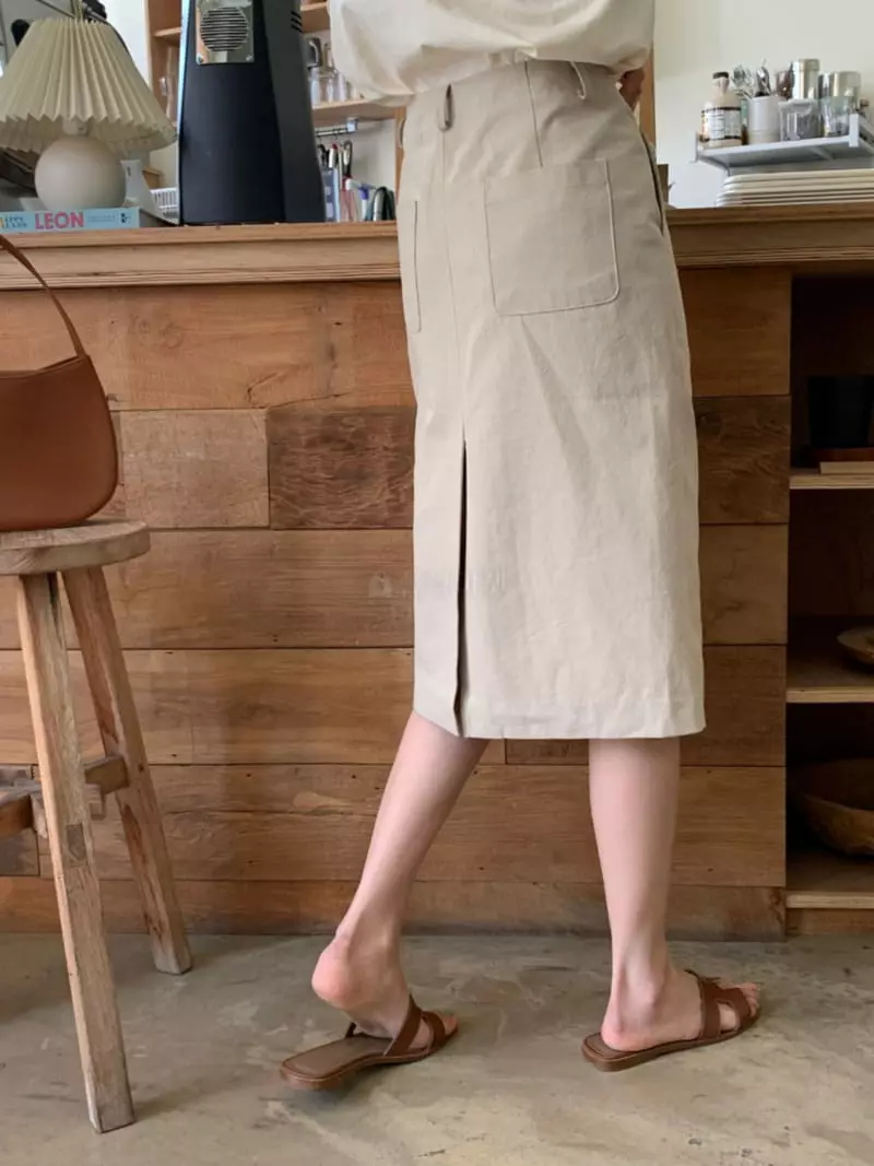 Outrene - Korean Women Fashion - #shopsmall - Catchion Skirt - 2