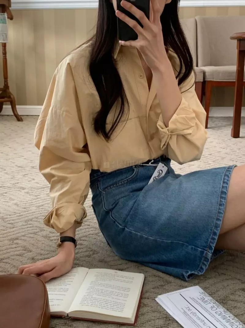 Outrene - Korean Women Fashion - #womensfashion - Spring Shirt - 3
