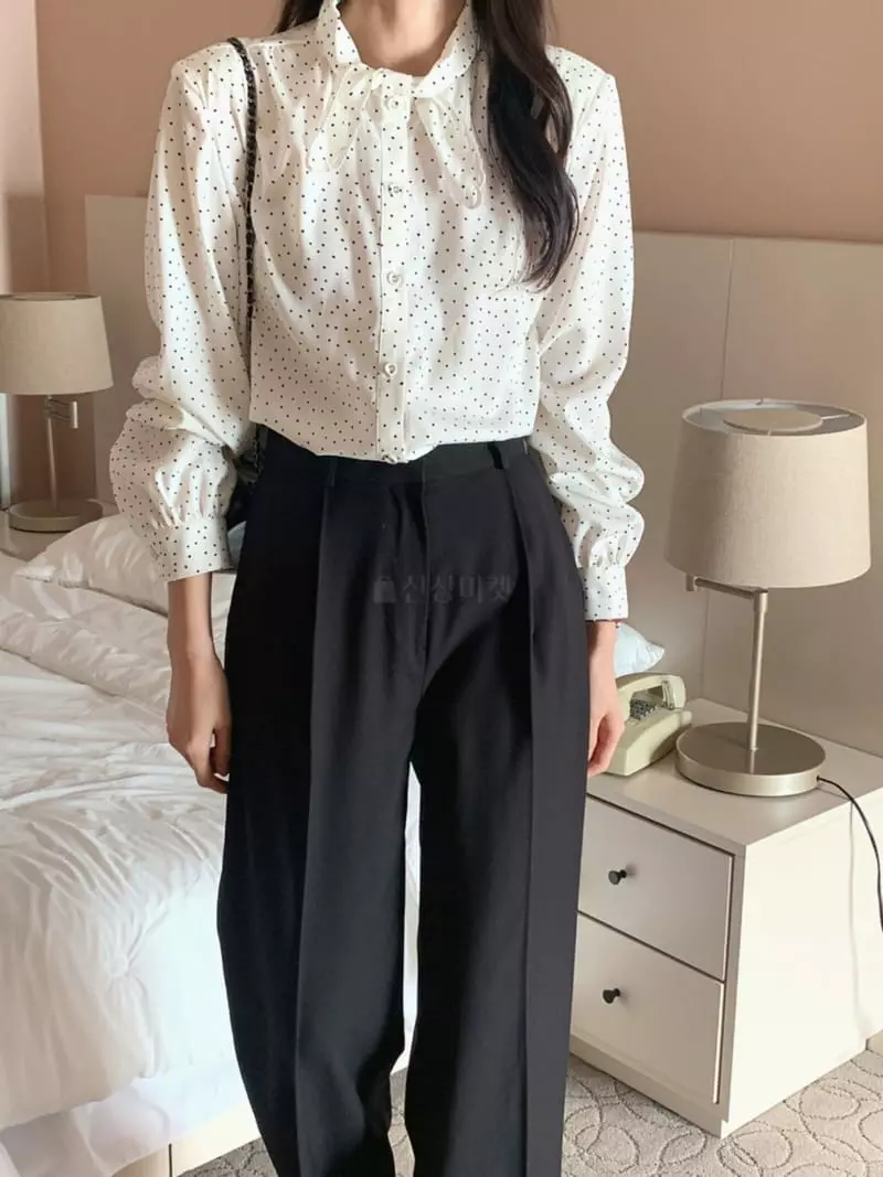 Outrene - Korean Women Fashion - #womensfashion - Celine Pants - 3