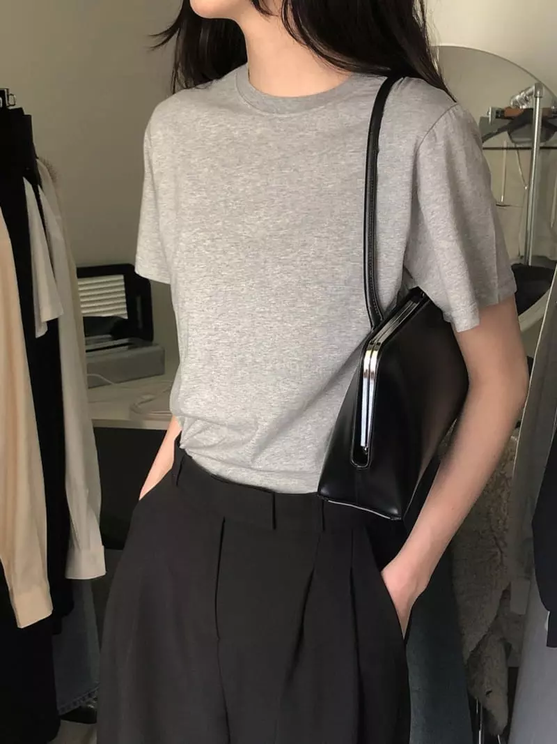 Overclassic - Korean Women Fashion - #momslook - Standard Tee