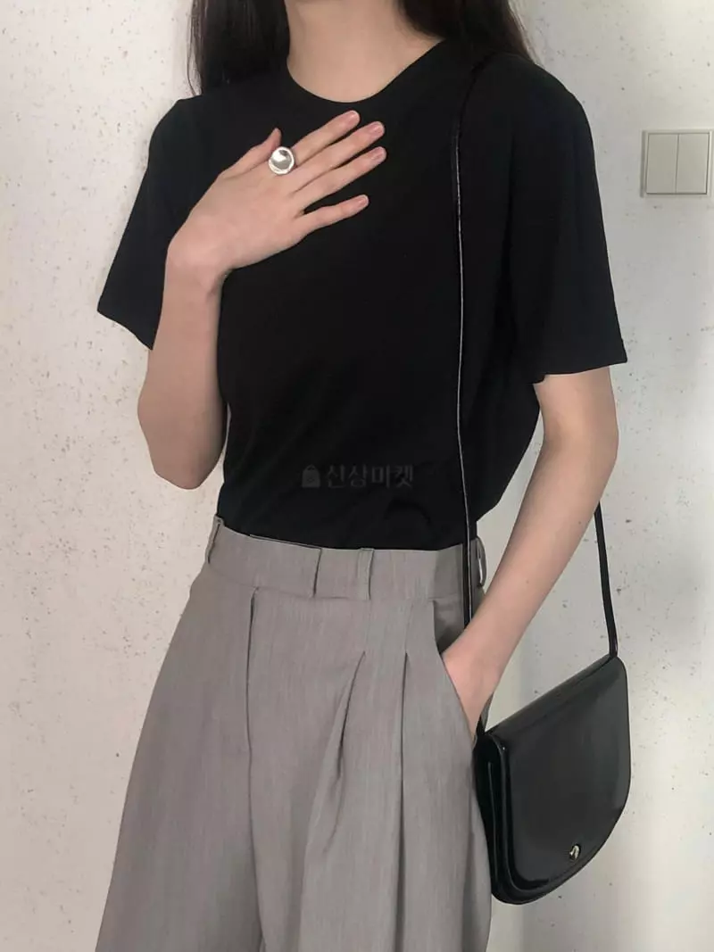 Overclassic - Korean Women Fashion - #momslook - Standard Tee - 3