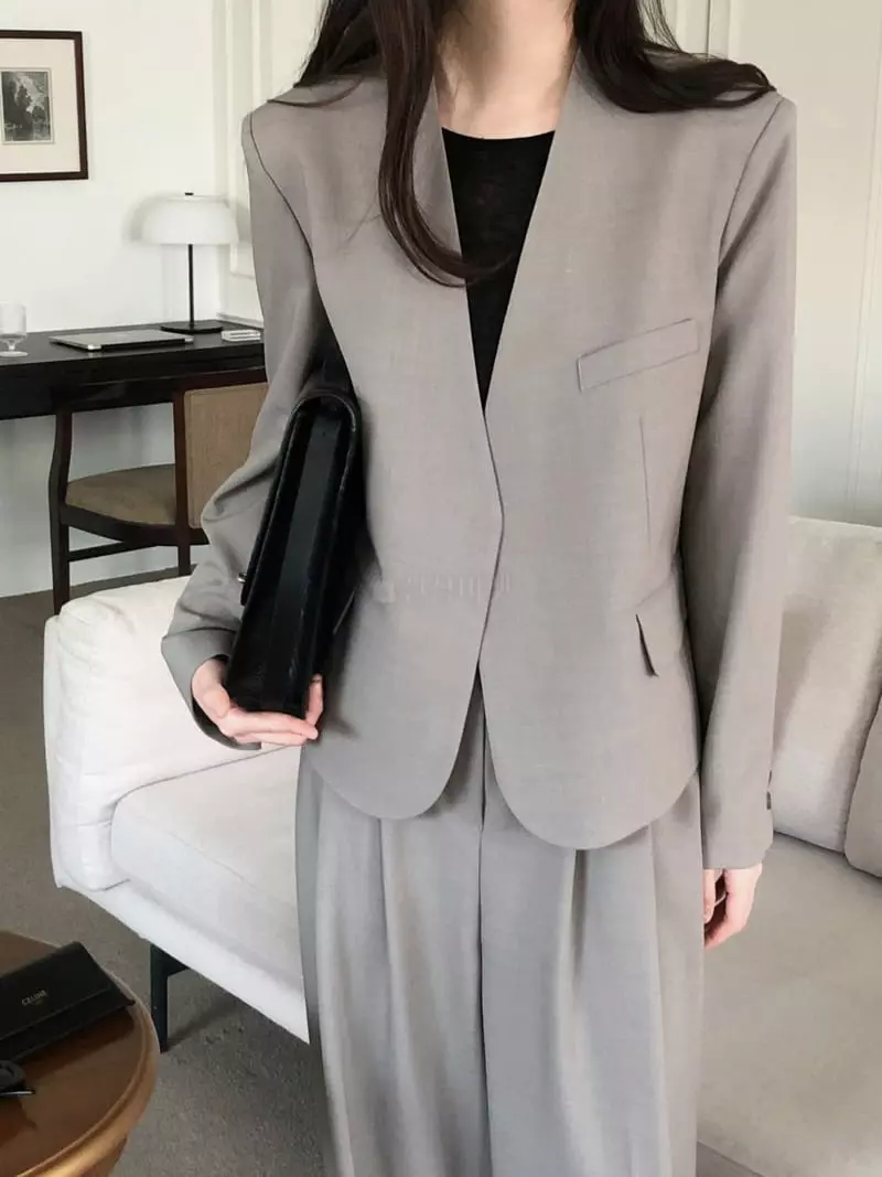 Overclassic - Korean Women Fashion - #momslook - Classic Jacket - 3