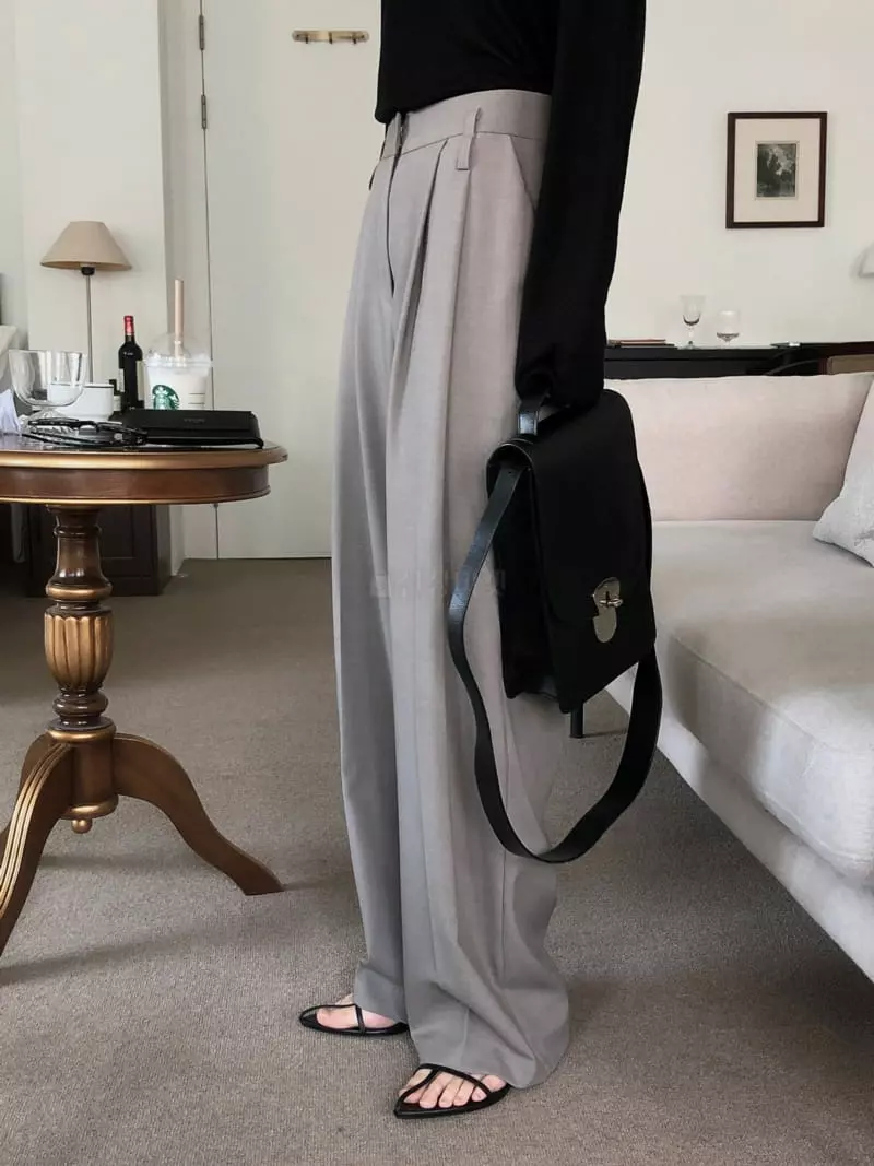 Overclassic - Korean Women Fashion - #momslook - Classic Pants - 2