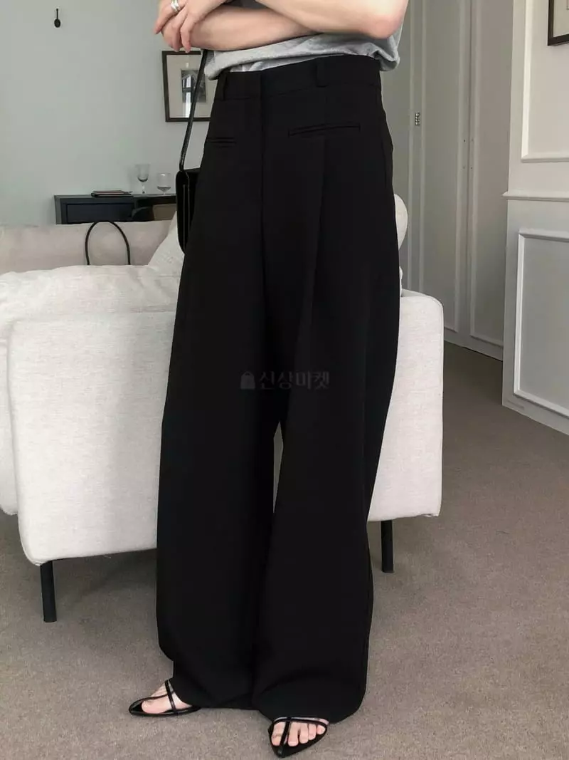 Overclassic - Korean Women Fashion - #womensfashion - Paul Signature Pants - 4
