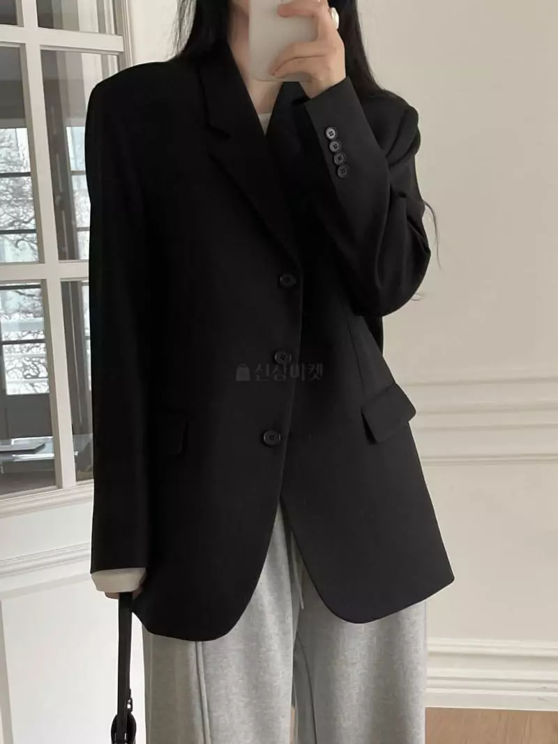 Overclassic - Korean Women Fashion - #momslook - High Wool Over Jacket - 3