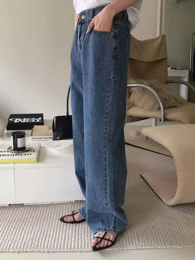Overclassic - Korean Women Fashion - #momslook - Our Milky Jeans - 2