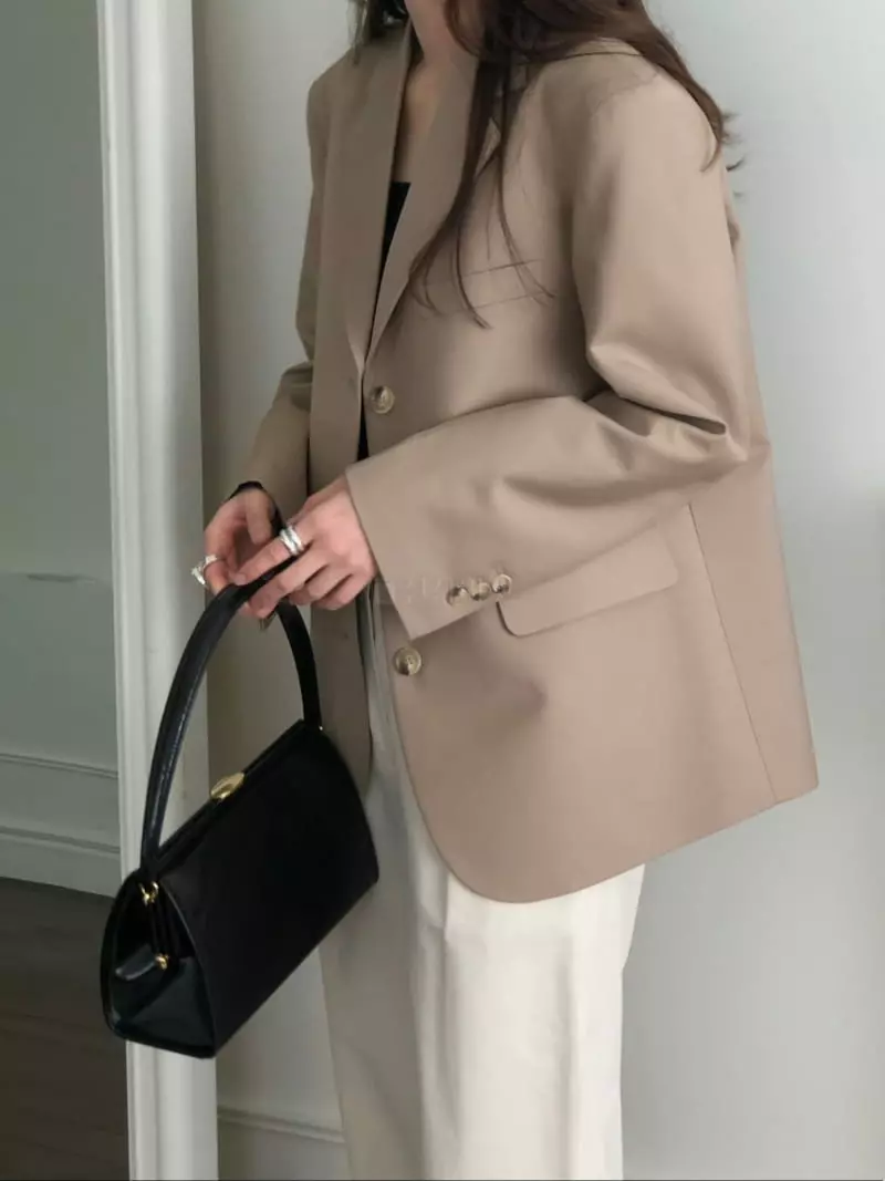Overclassic - Korean Women Fashion - #momslook - Classic Mer Jacket