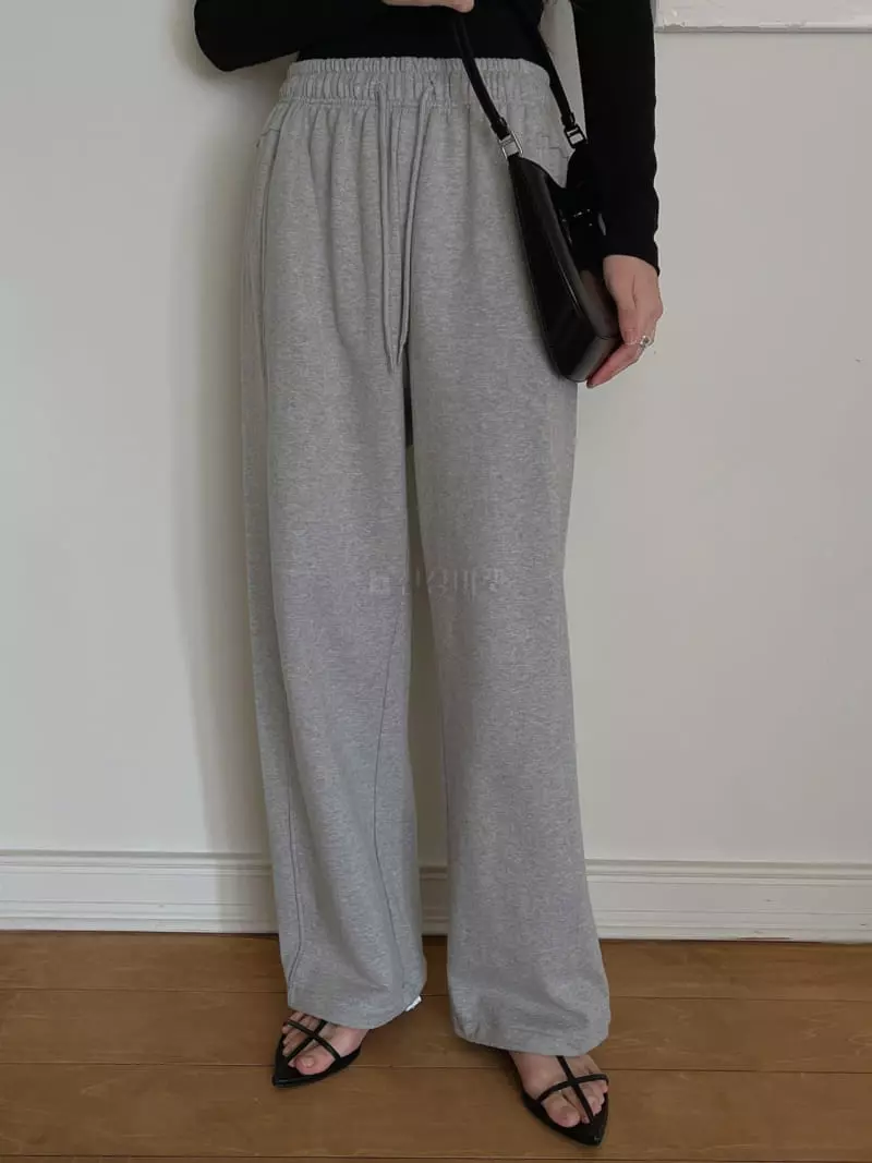 Overclassic - Korean Women Fashion - #momslook - Two Waist String Pants