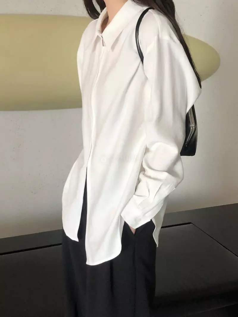 Overclassic - Korean Women Fashion - #thatsdarling - Garb Zipper Blouse