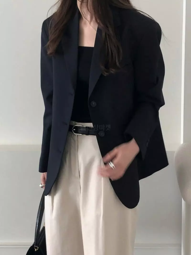 Overclassic - Korean Women Fashion - #vintageinspired - Classic Mer Jacket - 3