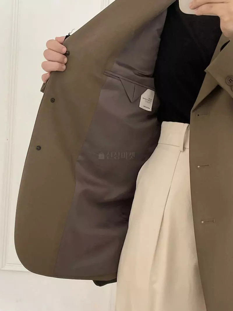 Overclassic - Korean Women Fashion - #momslook - High Wool Over Jacket - 4