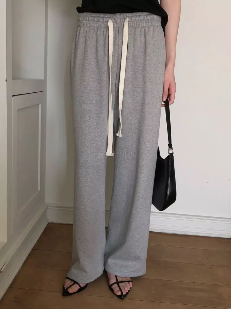 Overclassic - Korean Women Fashion - #womensfashion - Cotton Training Pants