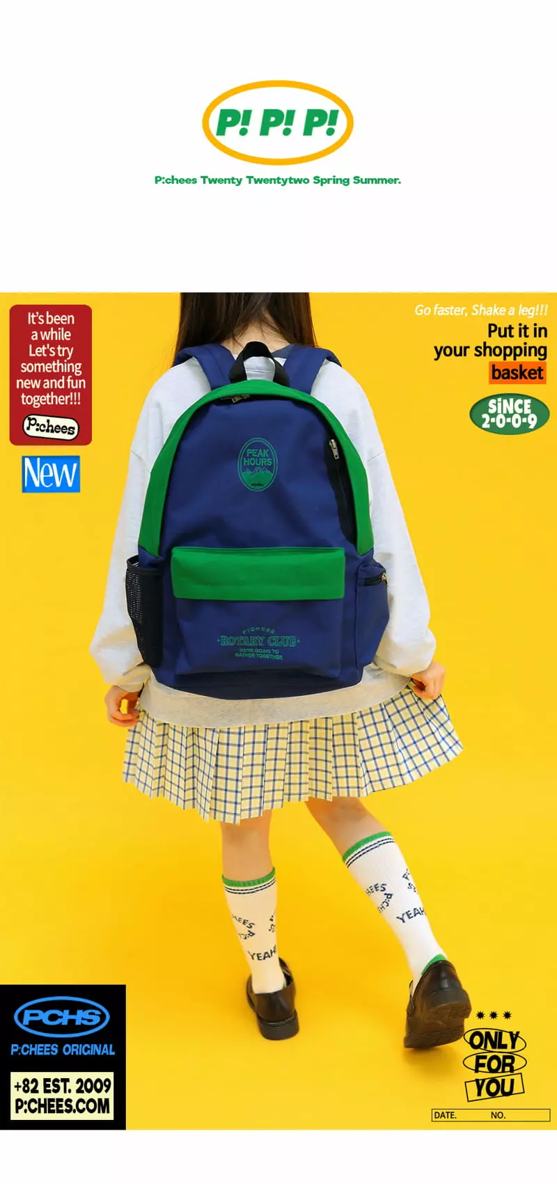 PEACH-CREAM - Korean Junior Fashion Brand - #kidsshorts - Peak Backpack