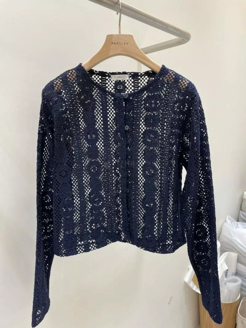 Parsley - Korean Women Fashion - #vintageinspired - Croche Cardigan - 3