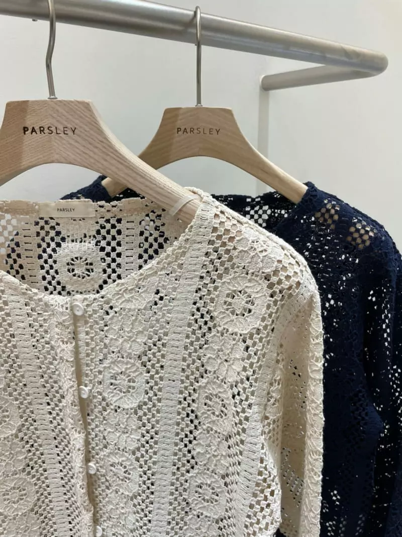 Parsley - Korean Women Fashion - #vintageinspired - Croche Cardigan - 4