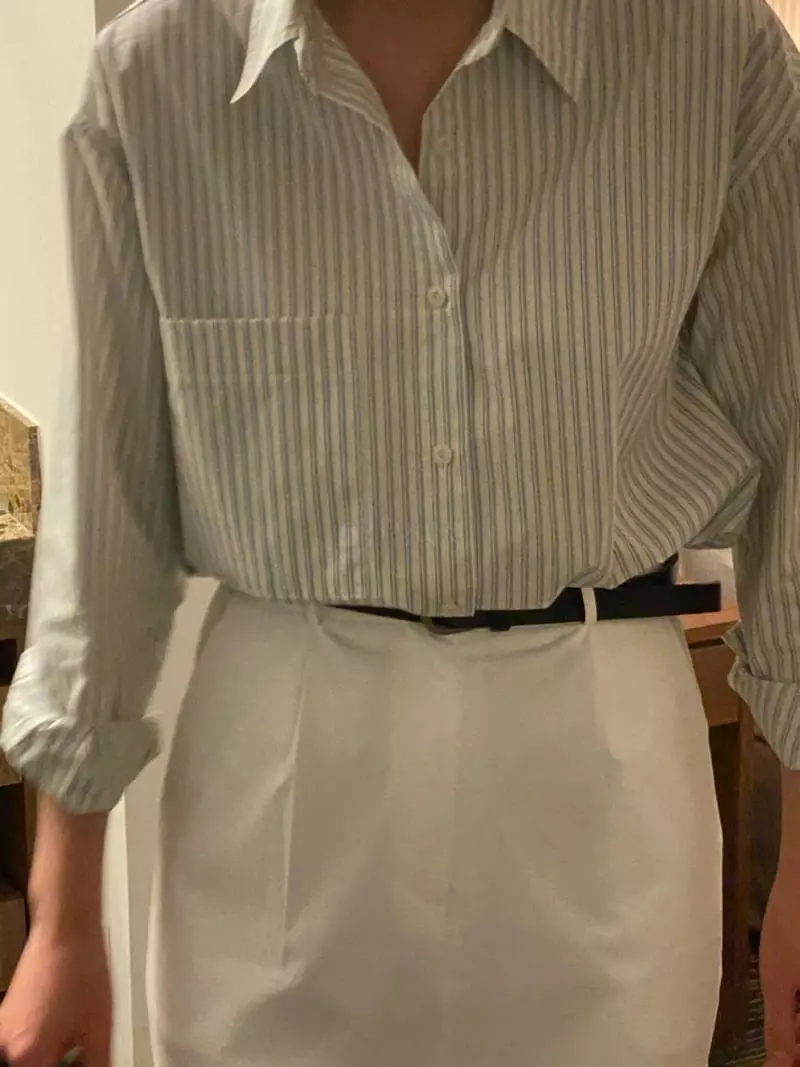 Parsley - Korean Women Fashion - #womensfashion - Paper Shirt
