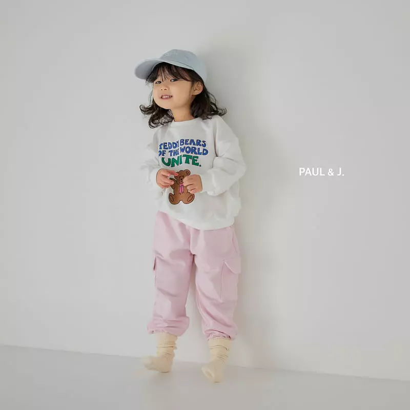 Paul & J - Korean Children Fashion - #Kfashion4kids - Teddy Bear Sweatshirt - 9